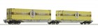 76914 Roco Articulated intermodal car of AAE with containers